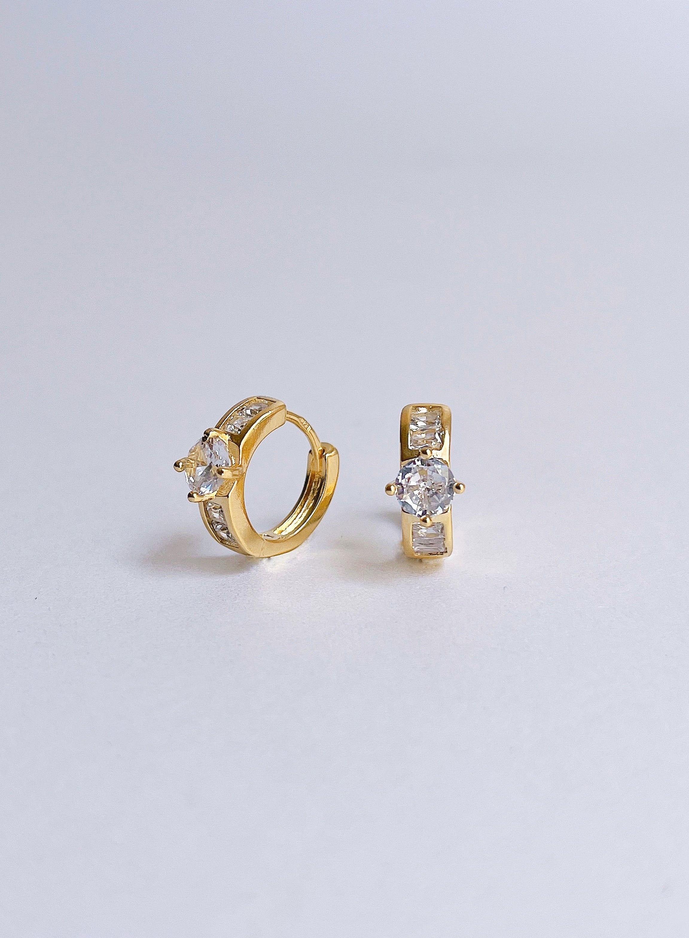 Candonga Diamante M en oro laminado 18k