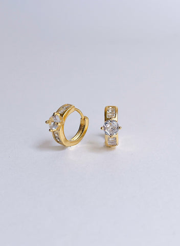 Candonga Diamante M en oro laminado 18k