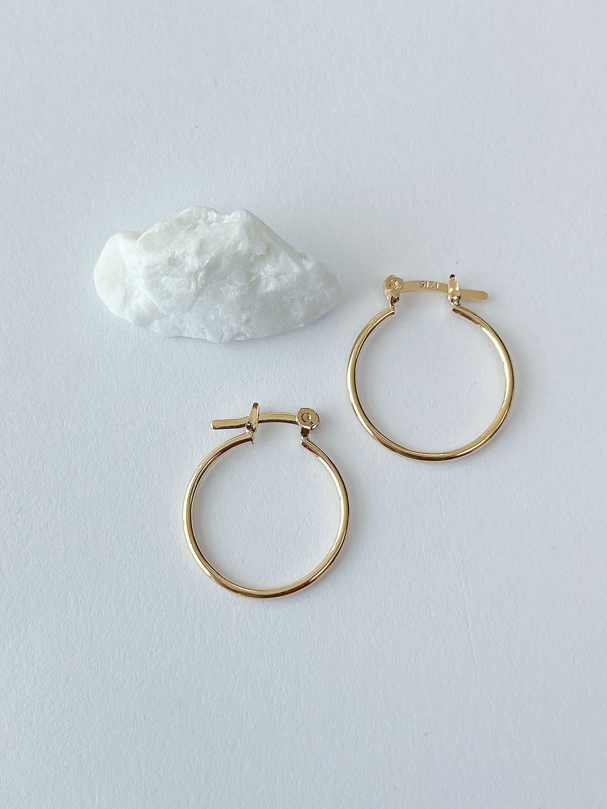 Candonga Hilo italiana 4cm en oro laminado 18k