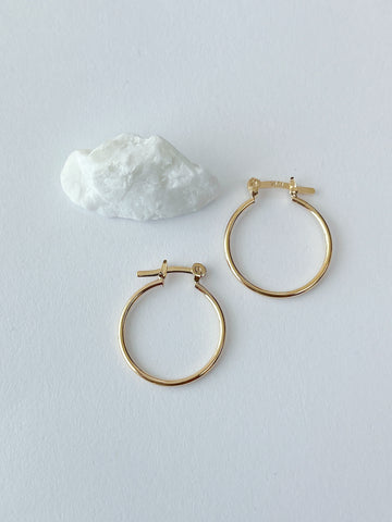 Candonga Hilo italiana 4cm en oro laminado 18k