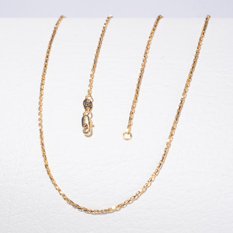 Cadena Veneciana en Oro laminado 18k para dama