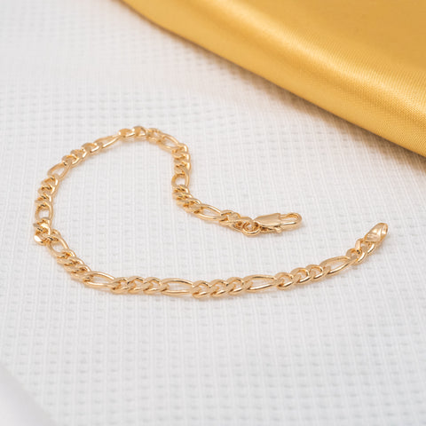 Pulsera 3X1 en Oro laminado 18k para caballero