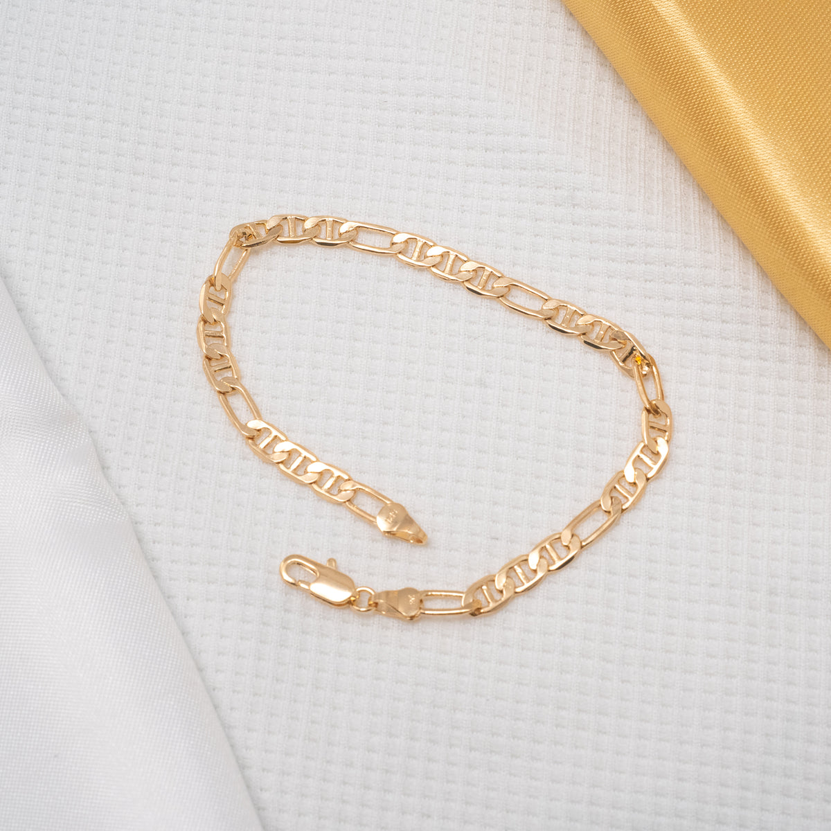 Pulsera cartier en Oro laminado 18k para caballero