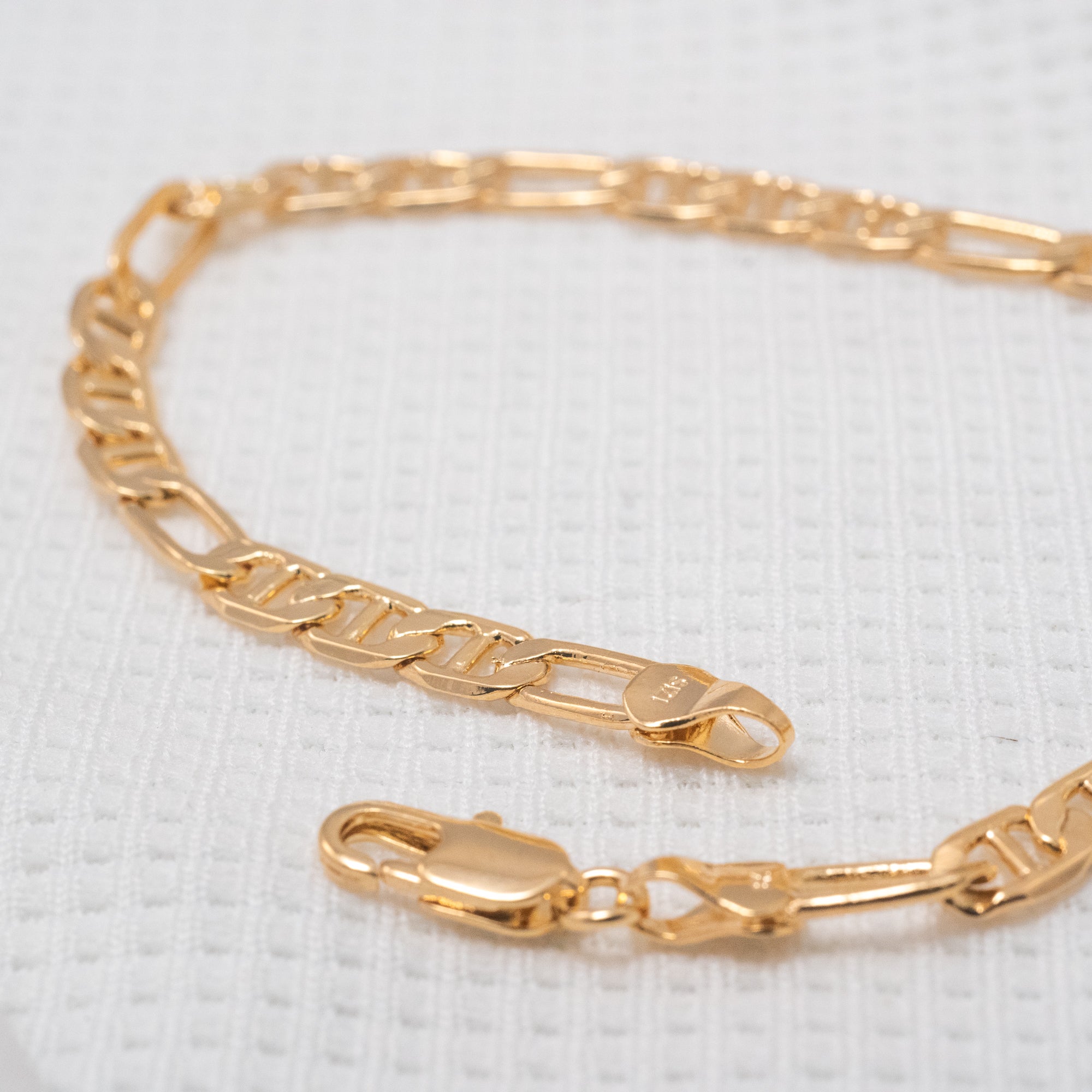 Pulsera cartier en Oro laminado 18k para caballero